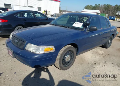 2008 Ford Crown Victoria Police/Police Interceptor from USA, damaged, VIN 2FAFP71VX8X150953